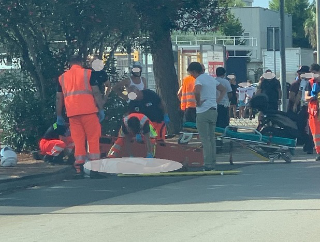 San Benedetto - Schianto tra due moto lungo viale dello Sport, gravi entrambi i centauri